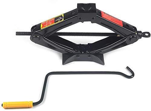 J - GO THE BUSINESS HUB Jack Scissor 1.0 ton HM-803 Scissor Jack 1.0 Ton All Car jack Scissor Lift Automotive Exterior Parts Car Scissor Jack for Car scissor Jack (Capacity 1000kg , 1 TON)