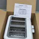 Cuisinart 4-Slice Compact Plastic Toaster, White, CPT-142P1