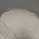 Beige Comforter Set King Size Bed in A Bag 7 Piece Pinch Pleat Bedding Set, Pintuck Ruched Flowers Bed Set with Comforter, Sheets, Pillowcases & Shams