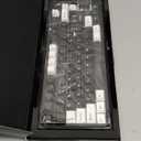 YUNZII AL80 Wireless Mechanical Keyboard,Full Aluminum CNC, Smart LCD Display,Hot Swappable Gasket Mount 75% Layout with Knob,BT/2.4G/USB-C,QMK/VIA Support for Win/Mac (Black, Cocoa Cream V2 Switch)