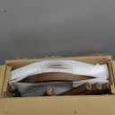 SORCEDAS 7 Tiers Vertical Shoe Rack Wooden Shoe Storage Organizer for Space Saving Narrow Shoe Shelf Storage 7 Pairs for Entryway Living Room Bedroom(Bronze + Rustic Dark Brown)