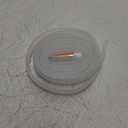 Flexible1/4 Shower Door Side Seal Strip 100 Inch Shower Glass Door Side Sweep for Frameless Glass Door,Silicone