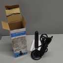 Digital TV Antenna for Smart Tv Indoor, 360 Reception Digital HDTV Antenna for Local Channels, Supports 1080P and 4K, Strong Magnetic Base (White-17405)