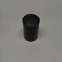 meekoo 18 Pcs Tea Tins Canister for Loose Tea 6 oz Airtight Tea Tins Bulk with Lids Metal Tea Jars Small Round Storage Containers for Travel Business Coffee Cans Candy Spices Herbs Kitchen(Black)