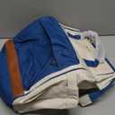 LOVEVOOK Laptop Backpack for Women 15.6 Inch, Travel Backpack with USB Charging Port Large Capacity Laptop Bag, Waterproof Bag for Business College Airline Approved Work Backpack(Blue) (Beige-blue-black)