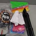 GADFISH 24-inch Spinning Prize Wheel, Ajustable 37"-65" Height Spin Doodle Game Spinner, Storable Prize Wheel Spinner with Stand, Wheel of Fortune Game, 14 Colors