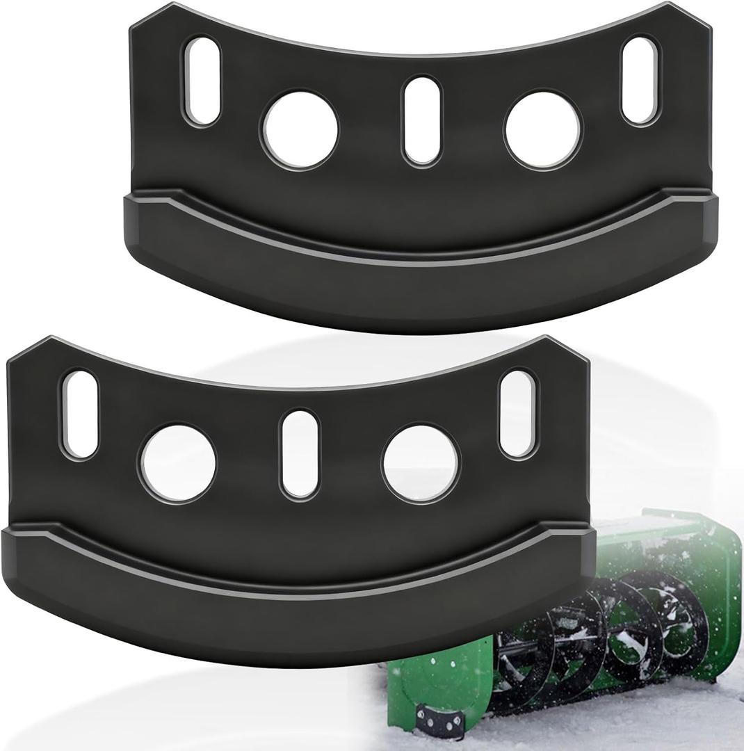 SnowBear 2-Pack M135188 Composite Skid Shoe for J-OHN Deere 42, 44, 46, 47 inches Snowblowers, Replacement for M46530, GXH3045, AM31235, fits L 100 110 120 130 X 350 354 465 485 495 575 585 700