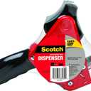 Scotch Packaging Tape Dispenser Holds up to 2" Wide (ST-181) Red, Metal, Plastic