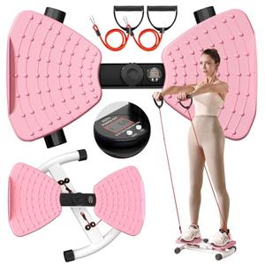 Waist Twisting Machine Fitness Tool，Anti-Slip Home Gym Workout Equipment for Women Belly Fat