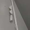 Heavy Duty Tension Pole with Suction Base & One-Click Extension, 1.26in Steel Clothes Rail & Curtain Rod 41-87in, No Drill Telescopic Pole, 154lb Support, Multi-Purpose for Drying, Bathroom, Wardrobe