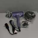 Slopehill Professional Ionic Hair Dryer, Powerful 1800W Fast Drying Low Noise Blow Dryer with 2 Concentrator Nozzle 1 Diffuser Attachments for Home Salon Travel (Prussian Blue)