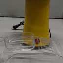 Elite Gourmet Fast Hot Air Popcorn Popper, 1300W Electric Popcorn Maker with Measuring Cup & Butter Melting Tray, Oil-Free, Great for Home Party Kids, Safety ETL Approved, 4-Quart, Yellow