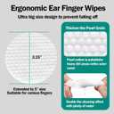 3 x Eyes Wipes for Dogs & Cats Dog Cleaning Grooming Deodorizing Wipes Kit Wash Cleaner for Eyes Wrinkle Face Gently Remove Tear Stain Eye Debris 25pcs Unscented