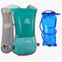 Lovtour Premium Running Race Hydration Vest Pack for Marathon, Cycling, Hiking with Soft Water Bottle As Gift