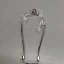 9 Inch Nickel Lamp Harp Holder Kit with Finial and Detachable Saddle Base, Light Duty, Saangseon  DIY Lighting Accessories Horn Frame Lampshade Bracket