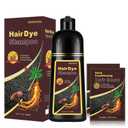 Fvquhvo Instant Hair Color Shampoo, Blonde Brown for Women Men, Long Lasting Brown Hair Dye Colors in Minutes, Easy to Use