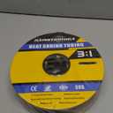 haisstronica 3:1 Heat Shrink Tubing, Shrink Ratio Adhesive Lined Marine Grade Heat Shrink Tube for Home, Automotive and Industrial (Black) 65FT 1/4inch