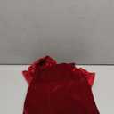 YOKJZJD Infant Toddler Baby Girl Velvet Romper Jumpsuit Overalls Bell Bottom Pants Fall Suspender Leggings Christmas Outfits (6-12 Months, Red)