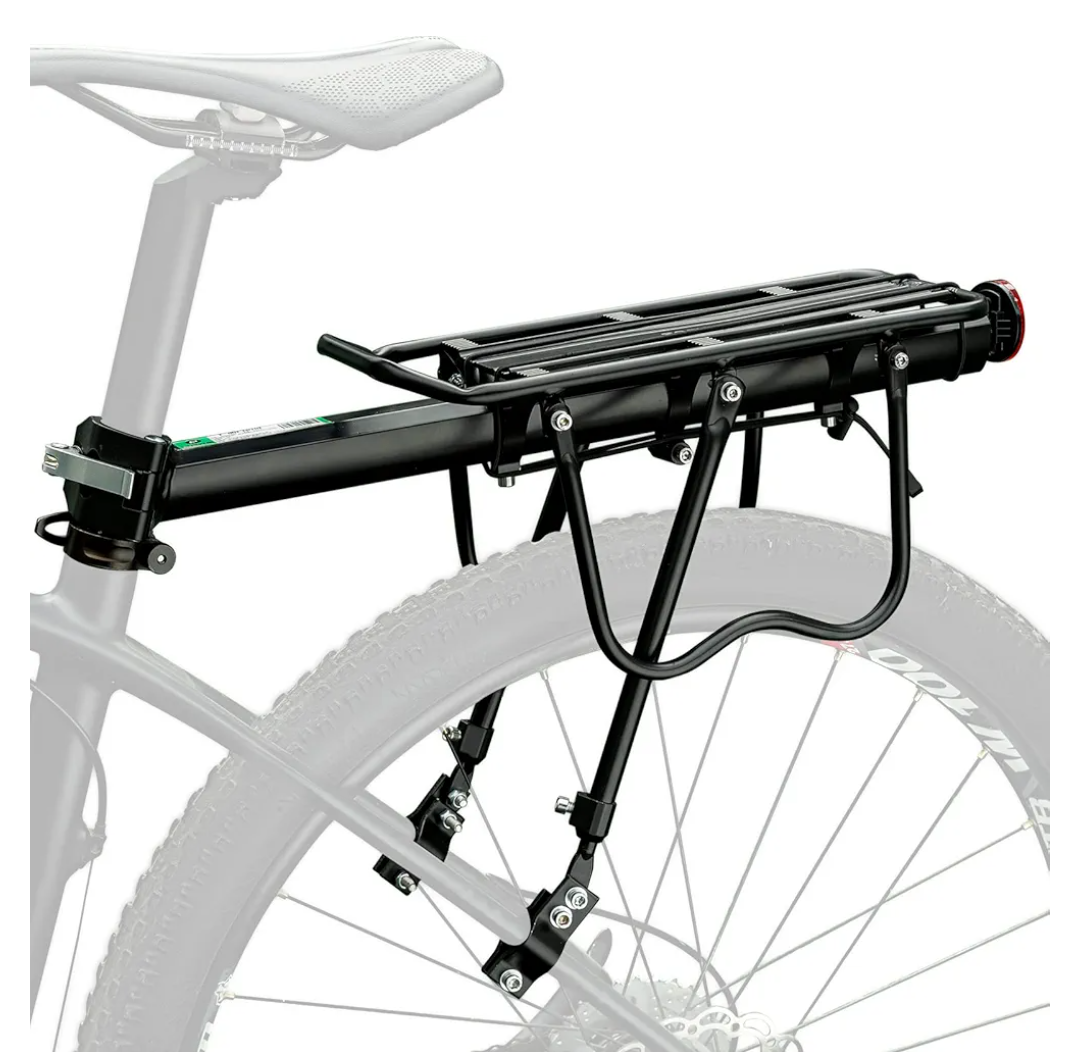 ROCKBROS Rear Bike Rack Quick Release Bike Cargo Rack Luggage Bike Rack Rear Mountain Bike Rack Loads165lbs Capacity