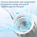T-9 Salt Cell Replacement Fits for Hayward Salt Chlorination Cell - Salt Generator for Inground Pools up to 25,000 Gallons - Water Pool Chlorinator System (25,000 Gallon T-9)