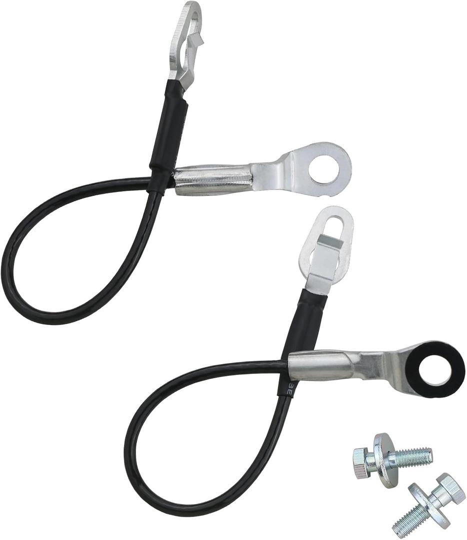 APPERFiT Tailgate Cable Strap with Bolt Compatible with 1999-2007 Chevrolet Chevy Silverado Avalanche GMC Sierra 1500 2500 3500 Tailgate Parts Replaces 88980509 88980510 11609938