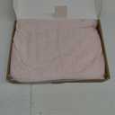 Ling's moment 9FT Blush Chiffon Table Skirt Recycle Use Extra Long Sheer Tablecloth for Backyard Wedding Reception Decorations Birthday Party Cake Dessert Decor (108.3" x 51.2"(9FT))