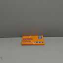 ZONGOOL 12 PCS Rug Tape, Reusable Washable Grippers for Rugs, Double Sided Non-Slip Rug Pads for Hardwood Floors, Rug Stoppers to Prevent Sliding, White