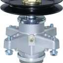 2 Pack 918-04129 Spindle Assembly with 756-04129B Idler Pulley Replaces Cub Cadet 618-04129B, 618-04129, 918-04129B, 918-04129A, 618-04129A for Cub Cadet LT1050 LT1024 SLT1554 50" 54" Deck