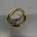 Magnetic Phone Ring Holder for Magsafe Phone Grip, Dual-Sided Magnetics Adjustable Gym Phone Holder Finger Kickstand for iPhone 17, 17 Air, 16, 15-12 Pro Max and Android Phone Cases (Gold)