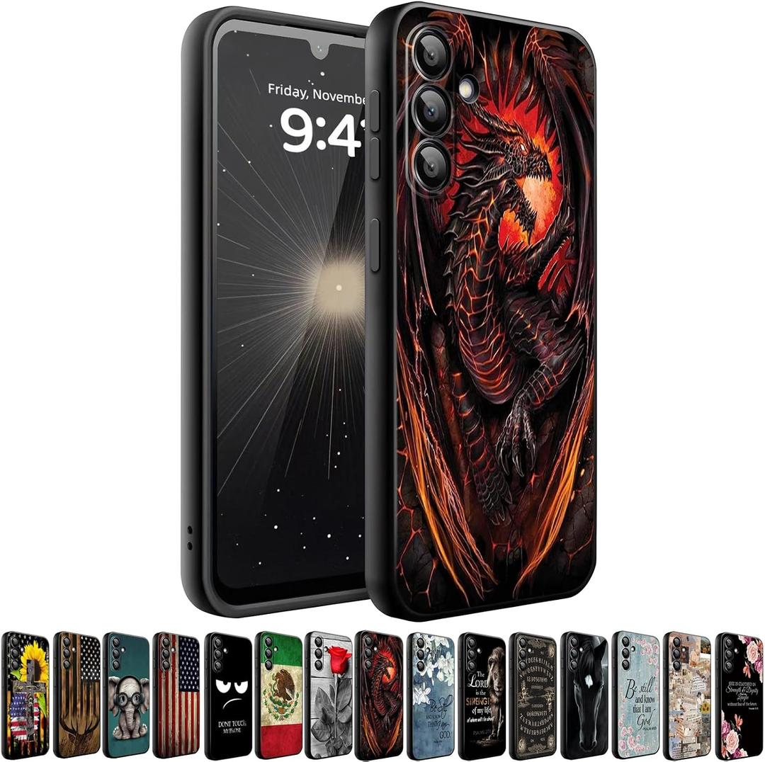 Case Compatiable for Samsung Galaxy S25 Edge 5G,Slim Shockproof Protective Cover for Samsung Galaxy S25 Edge 5G,The Dragon Reborn from The Ashes
