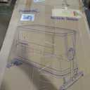 Papablic 4 in 1 Tonio Baby Bassinet, Bedside Sleeper, Grey