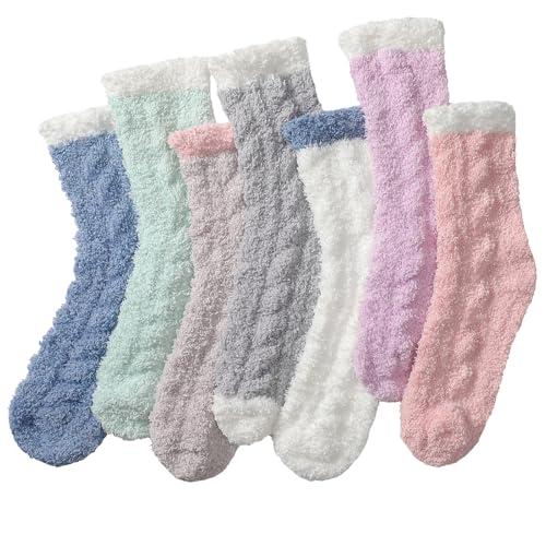 Avisky Fuzzy Socks for Women - Warm, Cozy & Fluffy Winter Socks