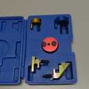 5PCS Auxiliary Stretch Belt Removal Installation Tool Set Compatible with Ford Citroen Mercedes-Benz Lancia Volvo Volkswagen Skoda, Universal Engine Pulley Drive Belt Remover Installer Kit