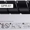 GPR61 GPR-61 Toner Cartridge 3763C003AA Black Toner Compatible with Canon imageRUNNER Advance C5840i C5850i C5860i C5870i Printer(1 Pack,Black )