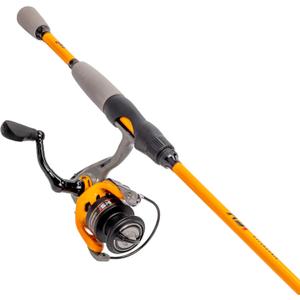 Lew's Hypersonic Spinning Reel and Fishing Rod Combo, IM6 Graphite Rod with Fast Action, 3+1 Bearings, 5.1:1 Gear Ratio, Speed Lube