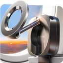 LISEN Travel Gifts Stocking Stuffers for Women Airplane Gadgets Men Travel Essentials Phone Holder for MagSafe Accessories Christmas for Gifts Long Flight Must Have Mini Vacation Cruise Essentials (Black)