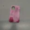 Caseative for iPhone 13 Case,Colorful Fluffy Fuzzy Furry Warm Plush Phone Case (Pink,13)