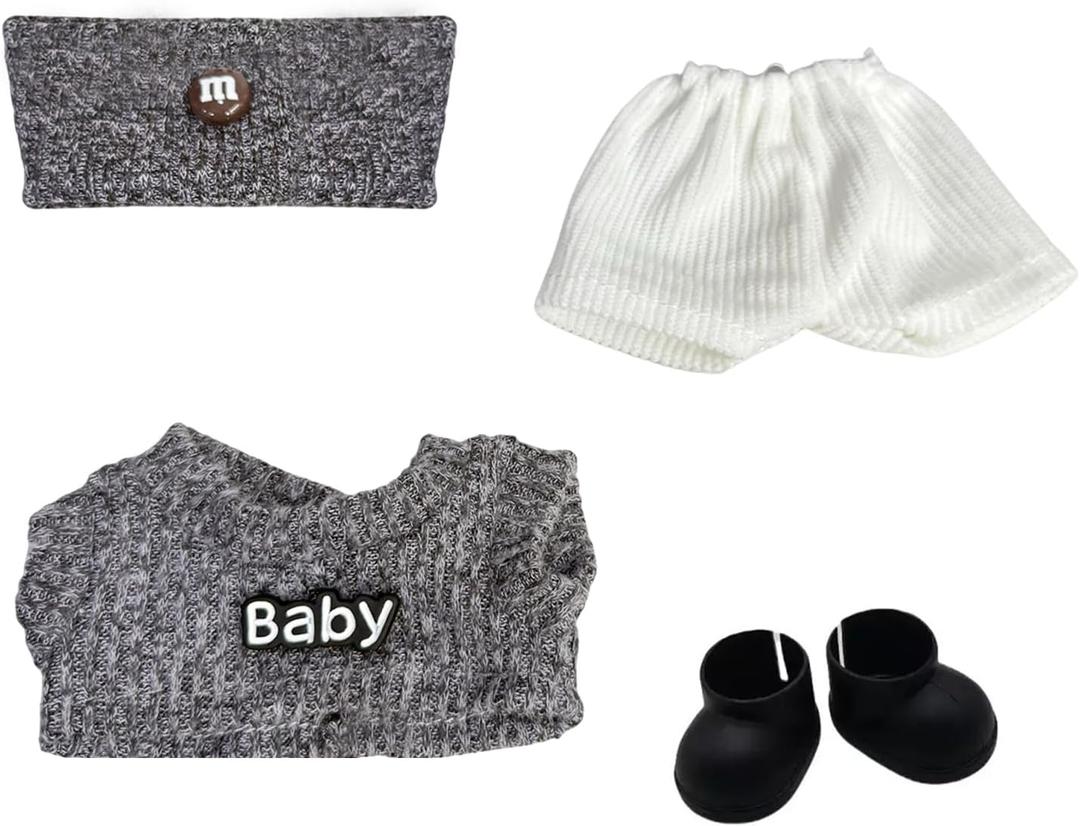 Clothes for 17cm Doll Outfit, Fashion Clothes Set ,Cute Exquisite Accessories for Doll Collection,Stylish Adorable Dolls Clothes Accessories ( No Doll Included ) (Clore-Style c)