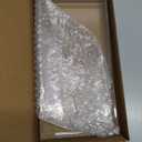 Bling Bathroom Tray for Countertop, Shiny Acrylic Tray for Perfume Jewelry Makeup, Vanity Trays for Soap Dispenser,Aromatherapy,Cup & Candle, Guest Towel Holder Tray for Napkin (Silver)