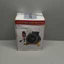 Greenhouse Heater with Digital Thermostat, 1500W/750W Electric Grow Tent Heater, IPX4 Waterproof, Overheat Protection, Fast Heating for Patio, Flower Room, Green House, Ourdoor, Black