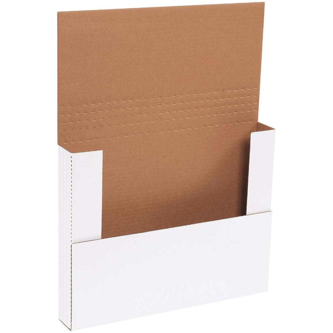 Box USA Mailer Boxes Medium 14 1/4"L x 11 1/4"W x 2"H 50-Pack - Corrugated Cardboard Box for Shipping, Moving, Mailing, Packing, Packaging and Storage