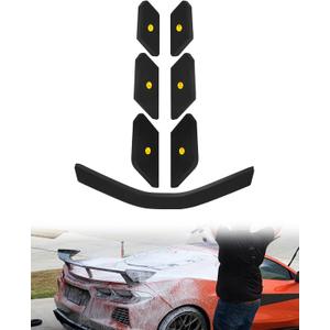Dry Bay Vent Blocks and Rear Window Spoiler for Corvette C8 - Prevents Excessive Water From Entering the Engine Compartment When Washing Car - Optimizes Car Wash Experience - C8 Corvette Accessories Dry Bay Vent Blocks and Rear Window Spoiler for Corvette C8 - Prevents Excessive Water From Entering the Engine Compartment When Washing Car - Optimizes Car Wash Experience - C8 Corvette Accessories