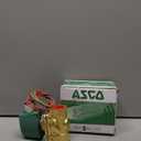 ASCO 8210G095-120/60,110/50 Brass Body Pilot Operated General Service Solenoid Valve, 3/4" Pipe Size, 2-Way Normally Closed, Nitrile Butylene Sealing, 3/4" Orifice, 5 Cv Flow, 120V/60 Hz, 110V/50 Hz