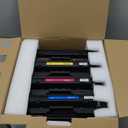 414X Toner Cartridges 4 Pack High Yield (with Chip) Compatible Replacement for HP 414X 414A for Color Laserjet Pro MFP M479fdw M479fdn M479dw Pro M454dw M454dn M479 M454 Printer Ink W2020X W2020A