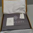 BIOWEAVES 100% Organic Cotton King Duvet Cover Set, 3-Piece, 300 Thread Count Sateen Weave GOTS Certified Comforter Cover with Buttoned Closure and 2 Pillow Shams  Gray, 104x90 inches (Grey)