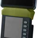 Vapor Fitness Phone Holder Made for PM5 Monitors of Concept 2 Rower, SkiErg and BikeErg - Silicone Smartphone Cradle Compatible with Concept 2 Rowing Machine. Ideal Rower Accessories (Khaki)