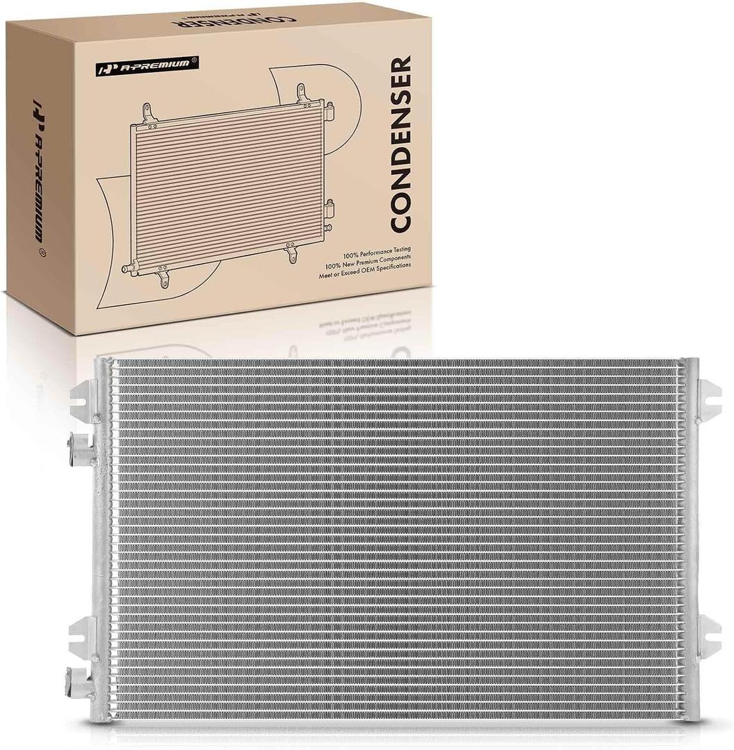 A-Premium Air Conditioning Condenser Compatible with Mack | for Mack CXU 2008-2010, CX 1998-1999 AC Condenser, Replace# AD17020801, Parallel Flow Aluminum Core, Stable Cooling & OE Fit