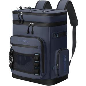 48Cans Cooler Backpack, Waterproof Insulated Backpack Cooler for Men & Women, Leakproof (Dark Blue)
