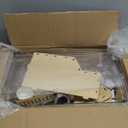 8 in 1 Acrylic Hamster Cage with all accessories,2-Layer Hamster House with full transparent Viewing,Top Open Mouse Cage for Pet Mice,large Hamster Habitat for Dwarf Hamster,Gerbils; 18"x11"x13.4"