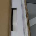 TUTOTAK Tall Round Side Table, Small End Table, Beside Table, Drink Table, Pedestal Side Table, livingroom, White TB01BW065